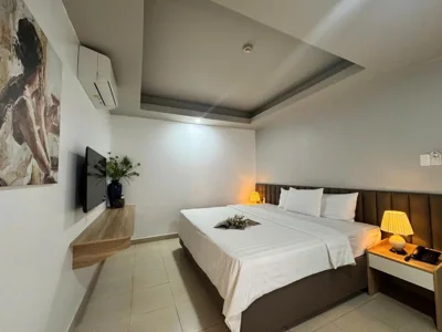 Grande chambre double — Trang An Hotel - 10 minutes Landmark 81